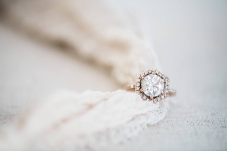 The wedding ring of Lauryn Ricketts